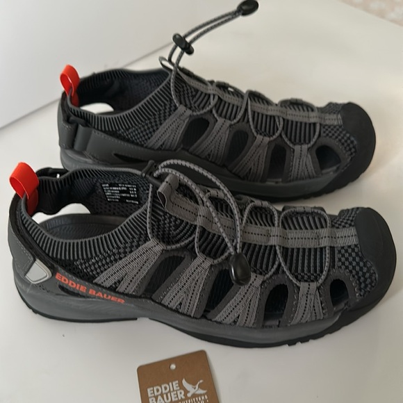 Eddie Bauer Other - Eddie Bauer Men’s Gray and Black Water Shoes Size 9M